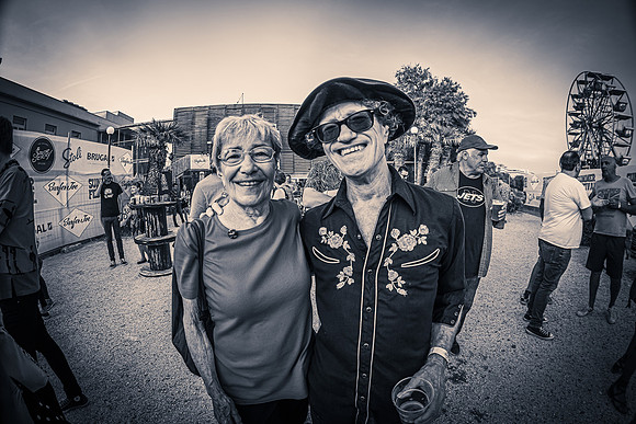 Dave Arnston & his mom