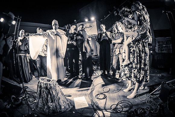 Marie's & JonPaul's surf wedding