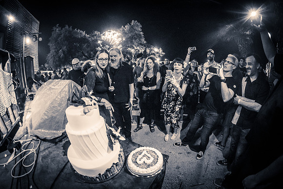 Marie's & JonPaul's surf wedding