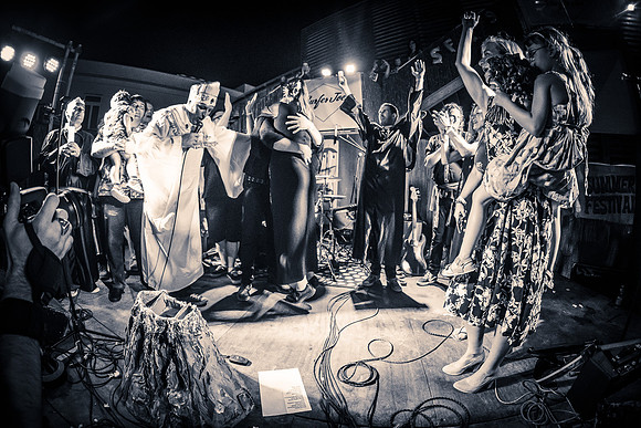 Marie's & JonPaul's surf wedding