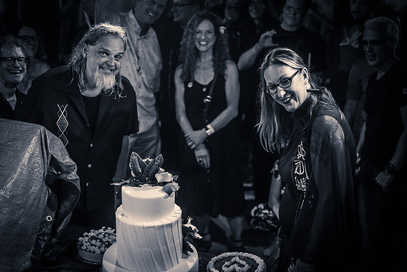 Marie's & JonPaul's surf wedding
