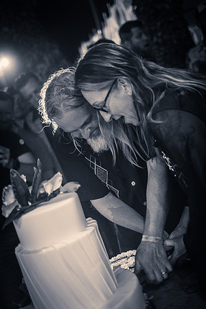 Marie's & JonPaul's surf wedding