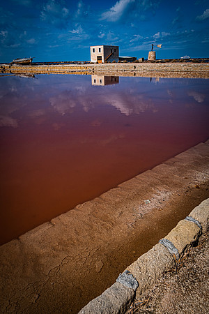 Salt pans south of Trapani