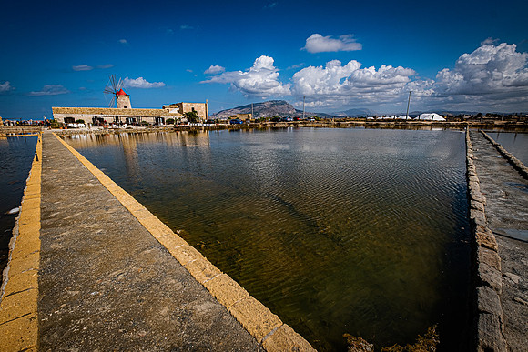 Salt pans south of Trapani