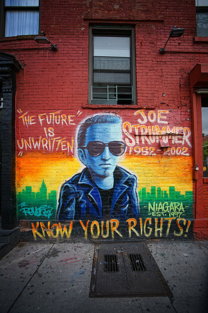 Joe Strummer Mural, East Village
